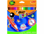 Barevné tužky Bic Evolution, 24 ks.