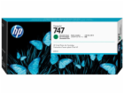 HP inkoustová kazeta P2V84A, HP 747, chromatická zelená, ...