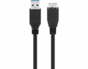 USB 3.2 Gen 1 Kabel, USB-A Stecker > Micro-USB Stecker (Typ B)