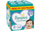 Pampers Active Baby Plenky Velikost 3, 6 kg-10 kg, 208 ks