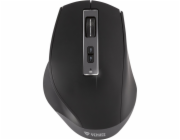 Myš Yenkee YMS 2075 WL RANGE ergonomická, vertikální, bezdrátová, černá
