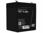 Green Cell AGM VRLA 12V 5.3Ah maintenance-free battery fo...