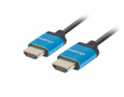 LANBERG HDMI M/M 2.0 kabel 0.5M 4K černý úzký  