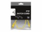 Gembird PP22-0,5M/Y Patch FTP kat. 5e, 0,5m, žlutý Gembir...