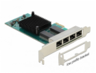 Delock - Sítový adaptér - PCIe 2.1 - Gigabit Ethernet x 4