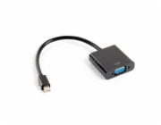 Adaptér AV Lanberg DisplayPort Mini - D-Sub (VGA) černý (AD-0006-BK)