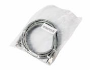 PATCH KABEL S/FTP cat.6a LSZH 15m gray