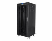 LANBERG FREE STANDING 19 RACK CABINET 27U 600x600 BLACK