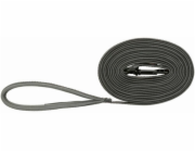 Trixie Fusion Tracking, vodítko pro psa, grafit/papája, popruh, M–XL: 5 m/17 mm, pogumované