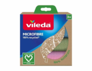 Vileda Hadřík z mikrovlákna 100% recyklovaný 3 ks.