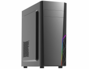 Zalman skříň T8 / middle tower / ATX / 1x120mm / 2xUSB 2.0 / USB 3.0 / RGB / černá