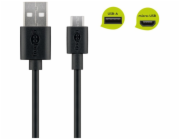 USB 2.0 Kabel, USB-A Stecker > Micro-USB Stecker