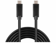 PremiumCord USB-C kabel ( USB 3.1 generation 2, 3A, 10Gbit/s ) černý, 1m