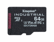 Kingston Industrial 64GB microSDHC, paměťová karta