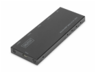 Digitus Ultra tenký HDMI Rozbočovač, 1x4, 4K / 60Hz HDR, ...