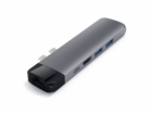Satechi Type-C Pro Hub 4K HDMI  with Ethernet space gray