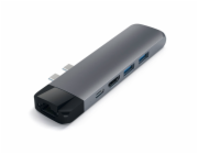 Satechi Type-C Pro Hub 4K HDMI  with Ethernet space gray