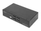 Digitus Desktop HDMI KVM Switch 4-port, KVM Switch