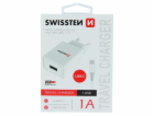 Swissten Síťový Adaptér Smart Ic 1X Usb 1A Power + Datový...