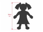 Panenka Bigjigs Toys látková Emma 38 cm
