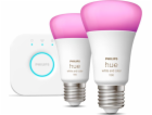 Philips Hue White & Color Ambiance Starter-Set: E27 Smart...