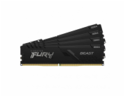 Kingston FURY Beast/DDR4/128GB/3600MHz/CL18/4x32GB/Black