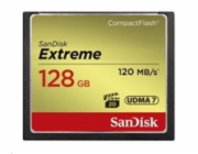 SanDisk Compact Flash Card 128GB Extreme (R:120/W:85 MB/s UDMA7)