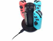 ready2gaming Nintendo Switch 4v1 nabíjecka