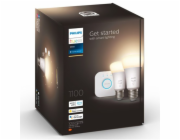 Philips Hue White startovací sada E27, LED žárovka