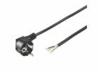PREMIUMCORD Kabel Flexo síťový třížilový 230V s úhlovou v...