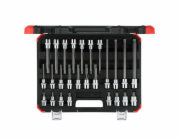 GEDORE red Screwdriver Bit  Sockets 1/2" XZN 26-pieces