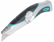 Wolfcraft profesionální nůž s trapézovou čepelí s pouzdrem 4089000