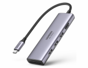 Ugreen 5v1 USB-C stanice/replikátor (UGR1078GRY)