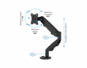 Fellowes Eppa Single monitor arm  black