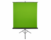 AROZZI Green Screen/ zelené plátno pro fotografy a streamery/ mobilní trojnožka 90" (228 cm)/ 157 x 157 cm/ case černý