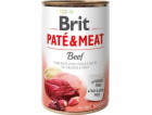 BRIT Paté & Meat s hovězím masem - mokré krmivo pro psy -...