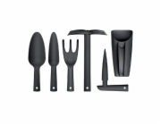 Sada ručního nářadí RESPANA GARDENING TOOLS SET černá, 6 ks KISTENBERG