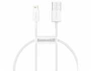 Baseus CALYS-02 Superior Fast Charging Kabel Lightning 2.4A 0.25m White