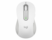 Logitech myš Signature M650 Large/optická/bezdrátová/400-2000dpi/5 tlačítek/logitech bolt/světle šedá/pro leváky