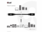 Club3D Prodlužovací kabel USB-C, 5Gbps 60W(20V/3A), 4K 60...