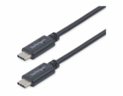 StarTech USB-C – USB-C USB kabel 1 m černý (USB2CC1M)