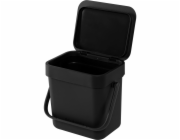 Brabantia Sort & Go 3l odpadkový kos sedý
