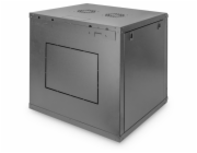 Digitus Nástěnná krabička Dynamic Basic Series - 600x600 mm (ŠxH) (černá, 12 rackových jednotek)