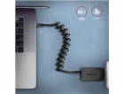 AXAGON BUCM-CM10TB, TWISTER kabel USB-C <-> USB-C, 0.6m, ...