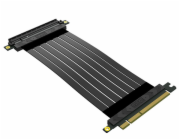 AKASA kabel RISER BLACK X2 Mark IV,remium PCIe 4.0 x16 Riser Cable, 20cm