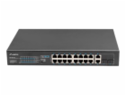 Switch Lanberg Switch Switch 16X100MB POE + / 2XCombo neř...