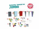 Lena Kreativní kufřík Jumbo modrý 800 ks