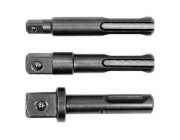 Yato .SDS-PLUS adaptéry pro zásuvky 1/4, 3/8, 1/2 (3 ks) - YT-04686