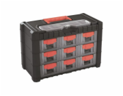 Organizér přenosný/závěsný 10 přihrádek MULTICASE CARGO 400x200x260mm