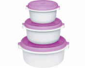 Emsa Micro Family Mikrowelle Starterset Brombeere